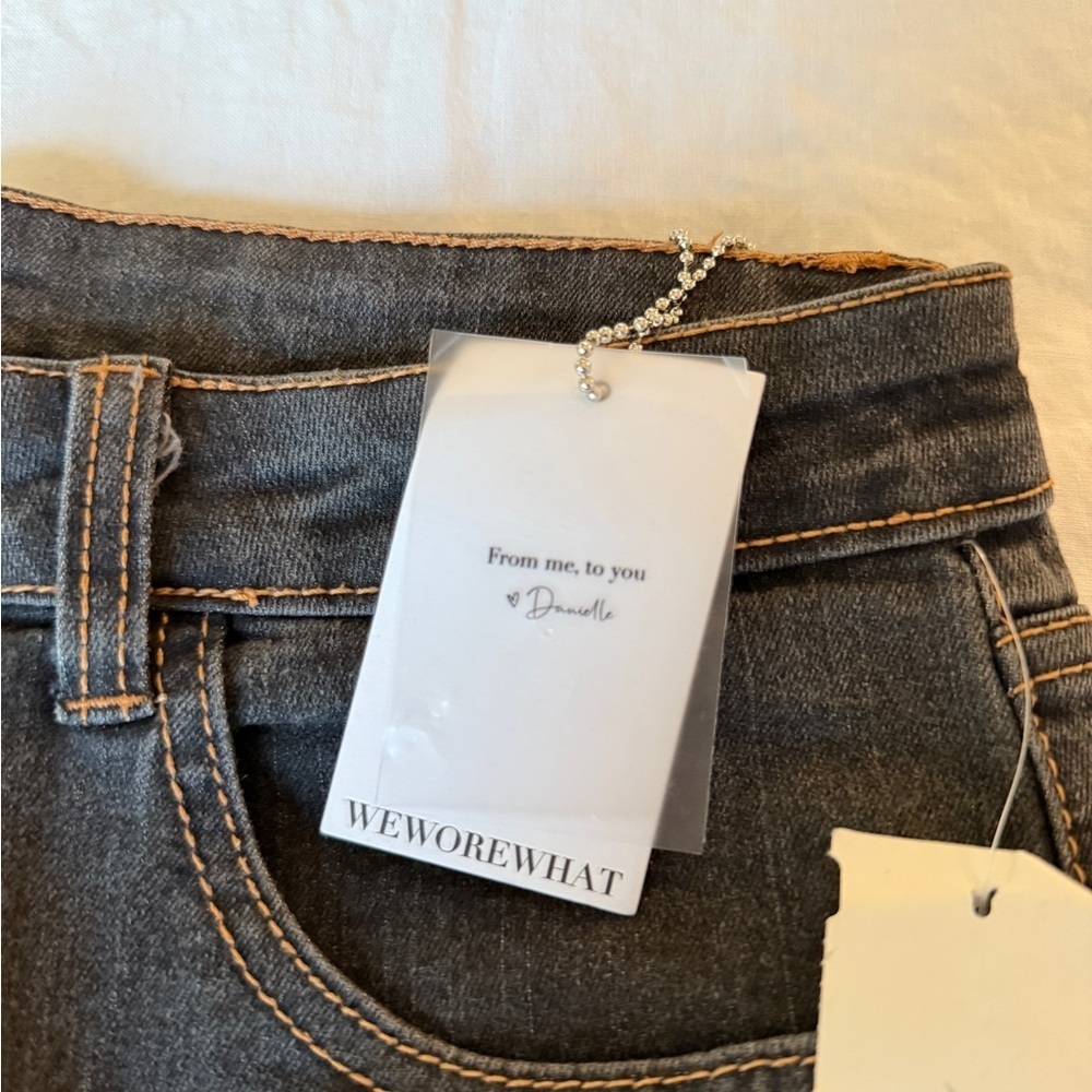 WeWoreWhat Bahbah Kick-Flare Women's‎ Jeans - Picture 4 of 8